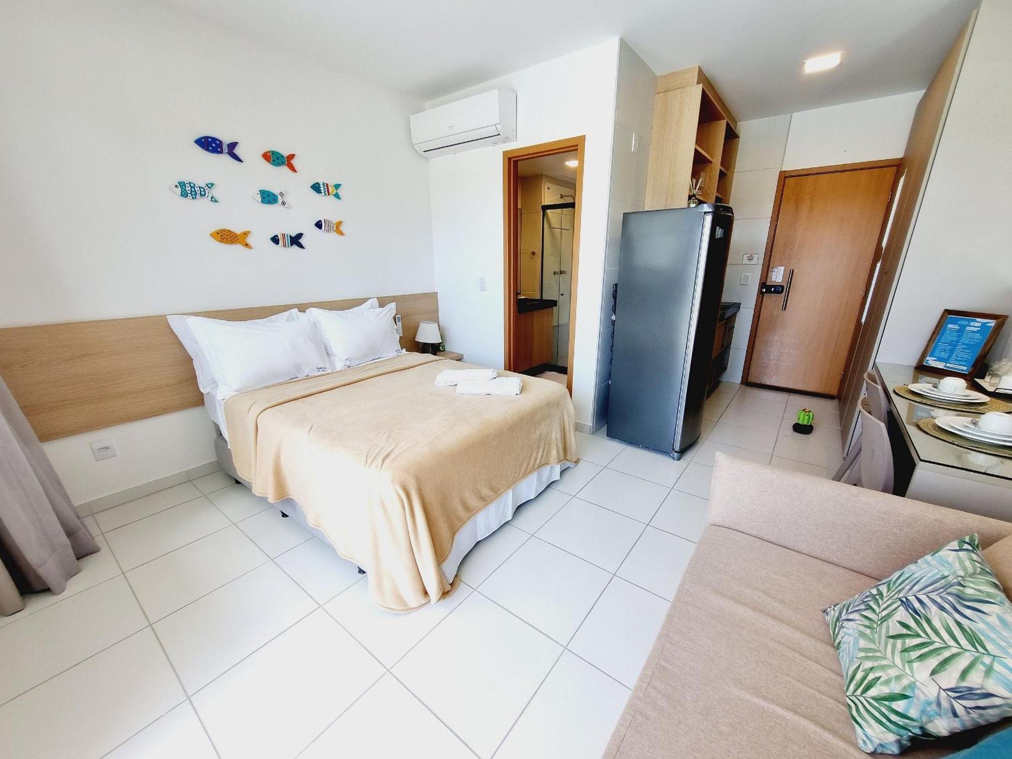 度假居 Flat Em Muro Alto - - Makia C101 - By Anfitriao *